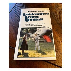 Unidentified Flying Oddball Disney Book‎ 1979 Paperback Vintage YA